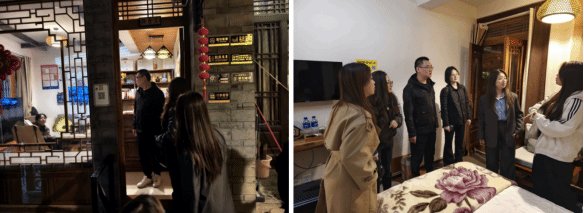 师生一行从大理出发前往沙溪古镇